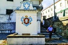 Fonte da vila mostra as armas de D. João V, Ponte de Sor