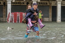 Tempestade em Itália: Vários mortos e Veneza submersa