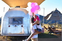 Vishnu Viswanath e Meenakshi Moorthy em 2017