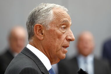 Marcelo Rebelo de Sousa em visita ao Centro de Saúde de Queluz