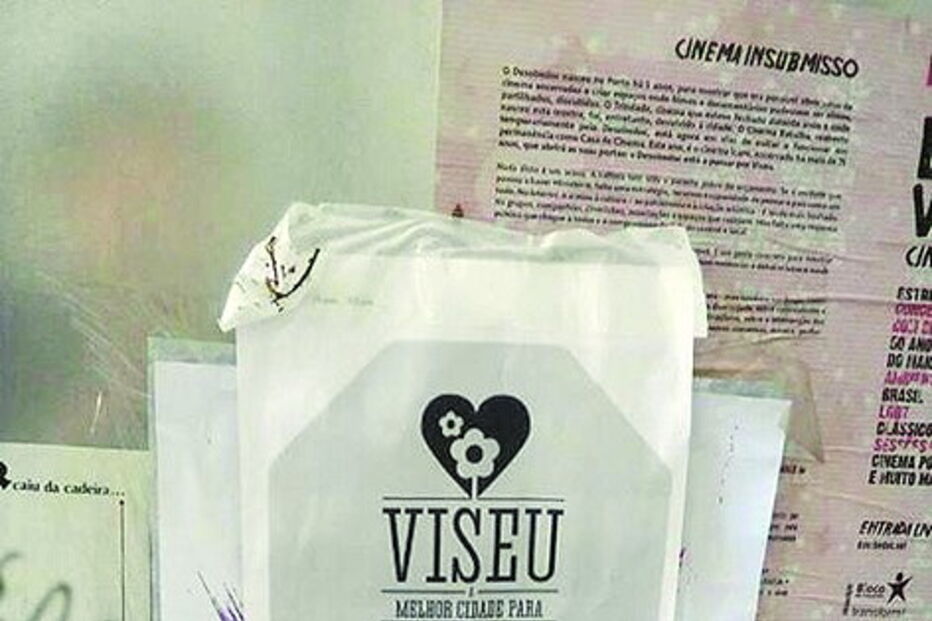 Cartaz que está causar polémica em Viseu