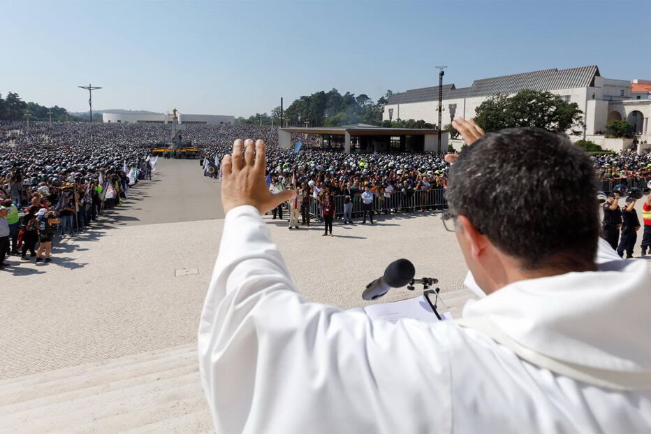Cerimónia realiza-se há quatro anos. Milhares de motards, de todo o País, encheram o recinto de oração do santuário de Fátima