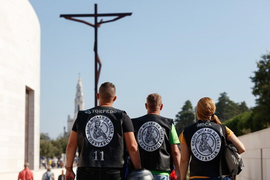 Cerimónia realiza-se há quatro anos. Milhares de motards, de todo o País, encheram o recinto de oração do santuário de Fátima