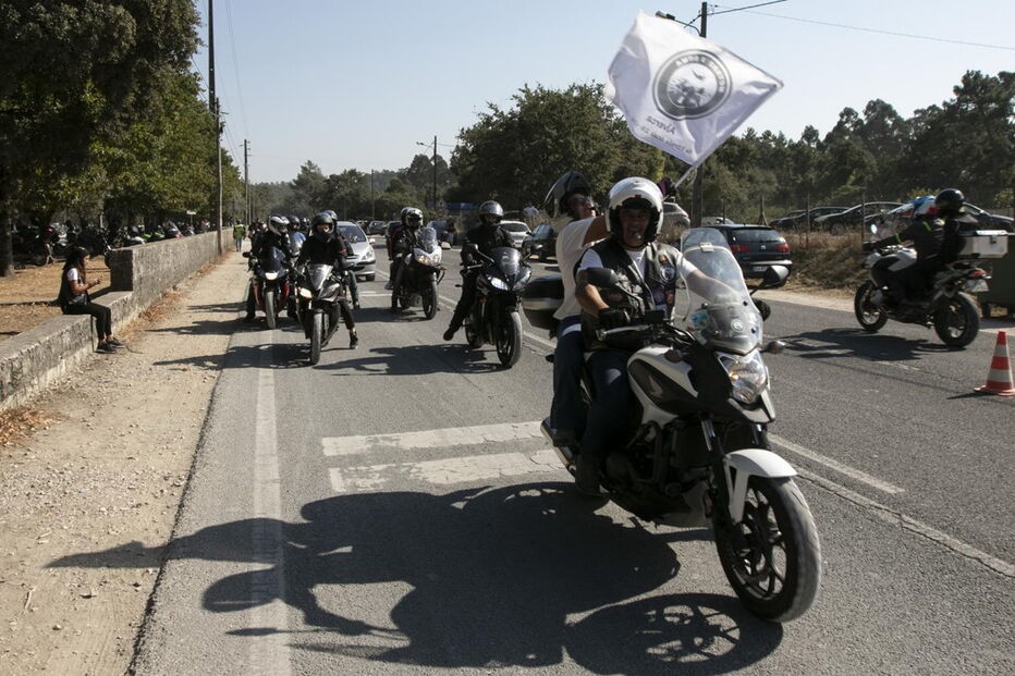 Cerimónia realiza-se há quatro anos. Milhares de motards, de todo o País, encheram o recinto de oração do santuário de Fátima