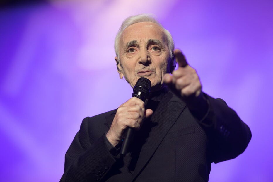 Cantor francês Charles Aznavour