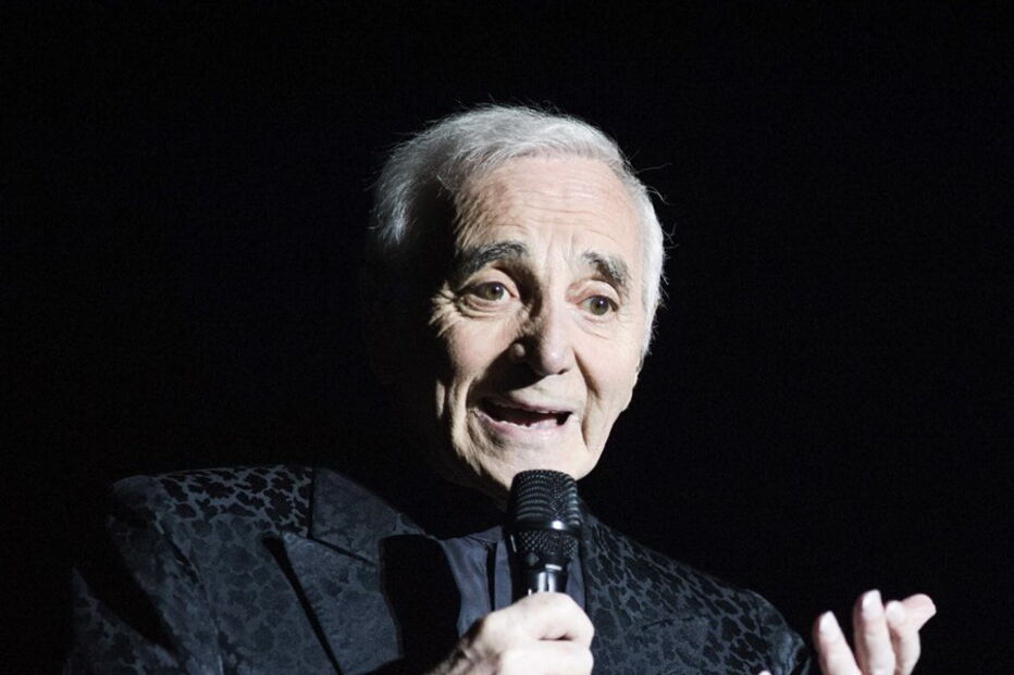 Cantor francês Charles Aznavour