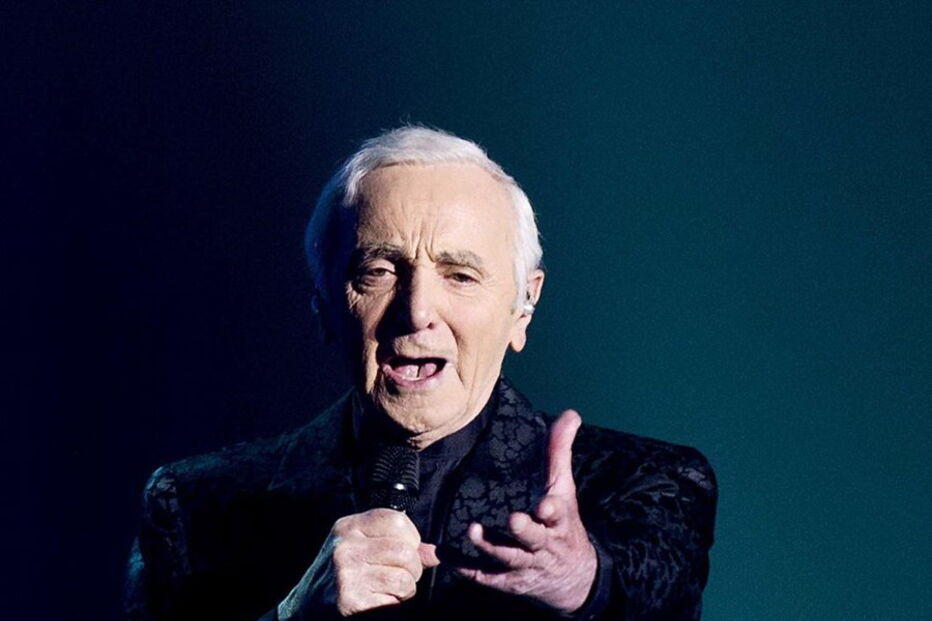 Cantor francês Charles Aznavour