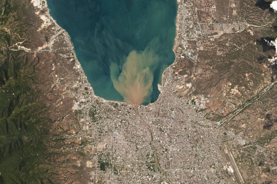 Imagens mostram o antes e o depois da tragédia 