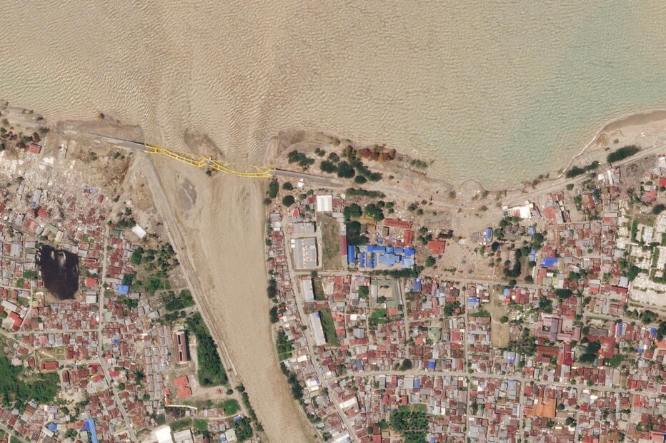 Imagens mostram o antes e o depois da tragédia 