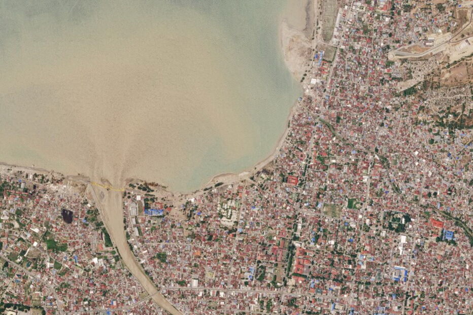 Imagens mostram o antes e o depois da tragédia 