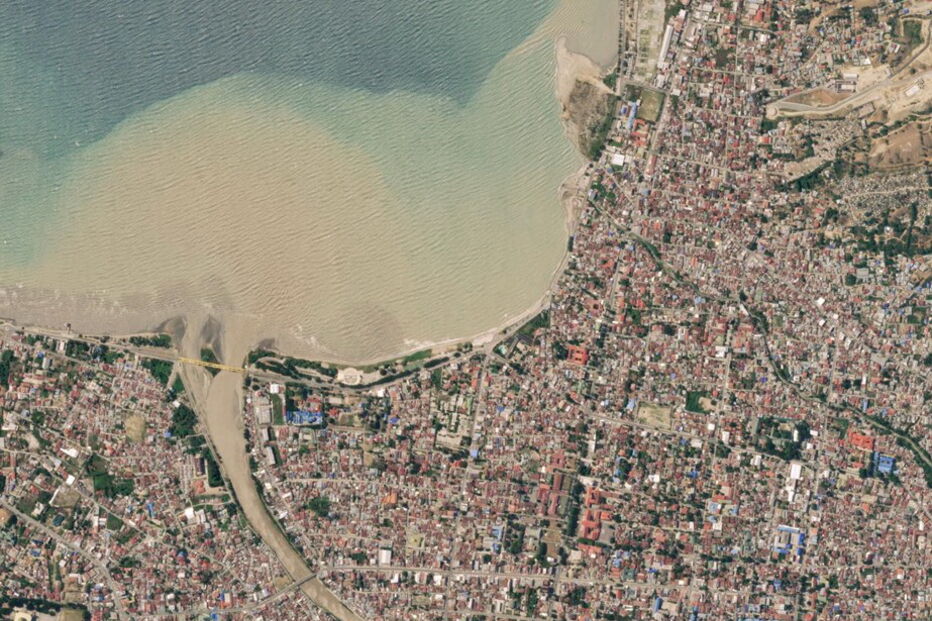 Imagens mostram o antes e o depois da tragédia 