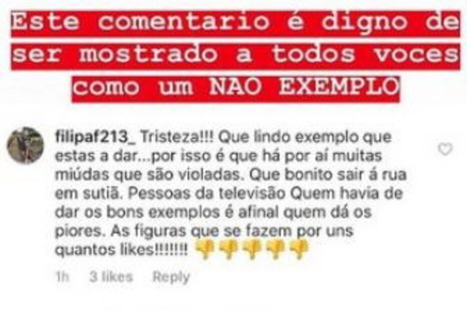 Carolina Loureiro criticada por publicar foto ousada