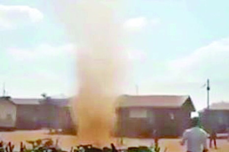 ‘Vento do demónio’ assusta fiéis