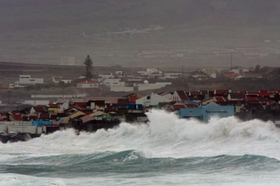 Mau tempo na Ilha de São Miguel 