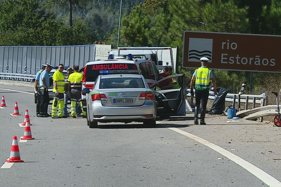 Acidente em Ponte de Lima