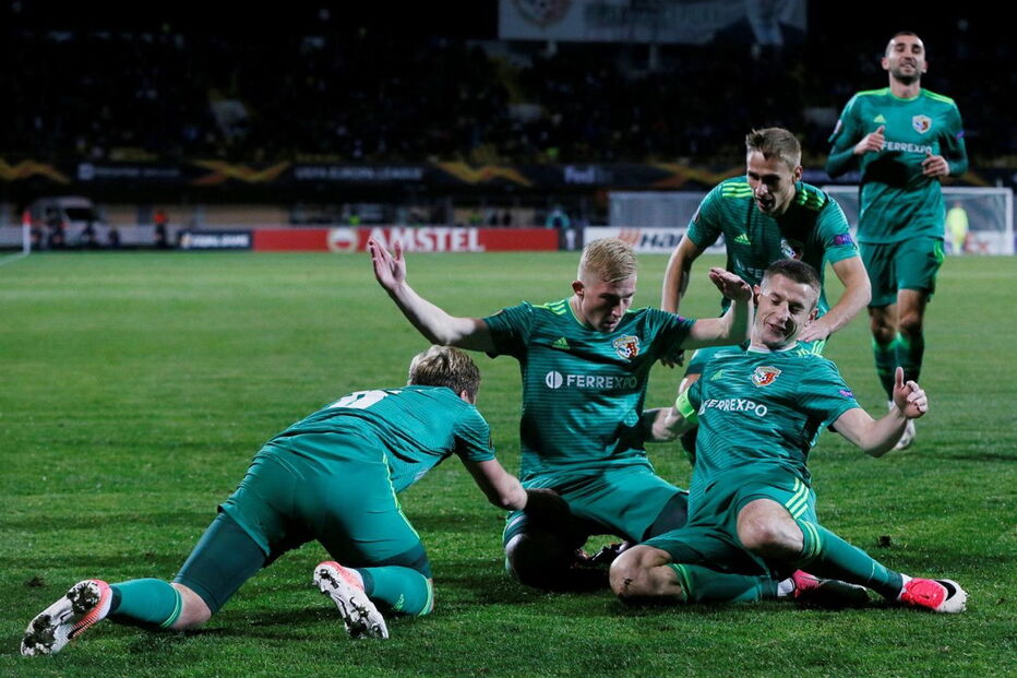 Jogo entre Vorskla Poltava e Sporting