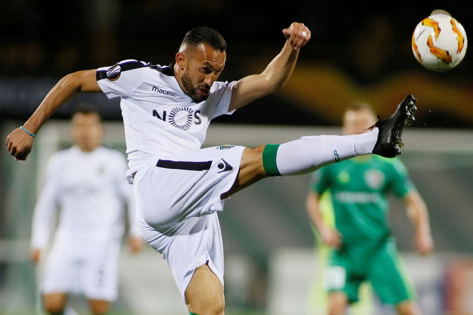 Jogo entre Vorskla Poltava e Sporting