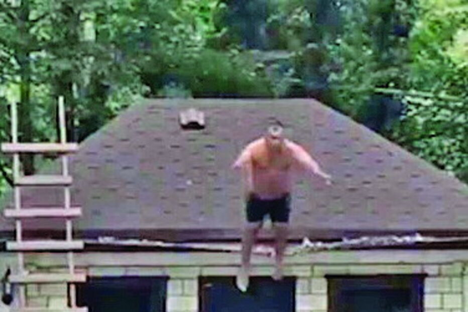 Mergulho artístico falha o alvo e a aterragem é dolorosa