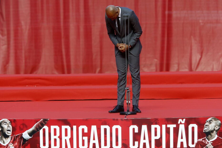 Despedida de Luisão no estádio da Luz