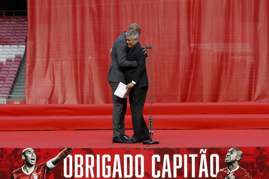 Despedida de Luisão no estádio da Luz