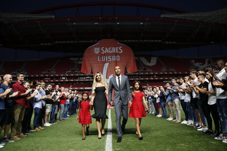 Despedida de Luisão no estádio da Luz	