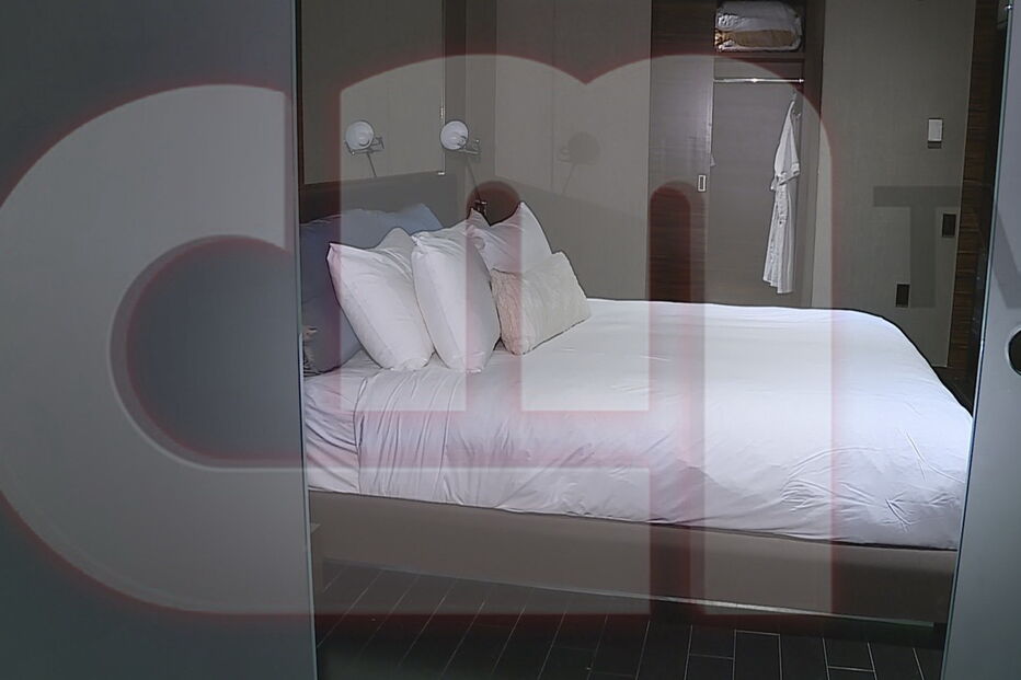 A suíte onde Ronaldo esteve com Kathryn Mayorga, em Las Vegas