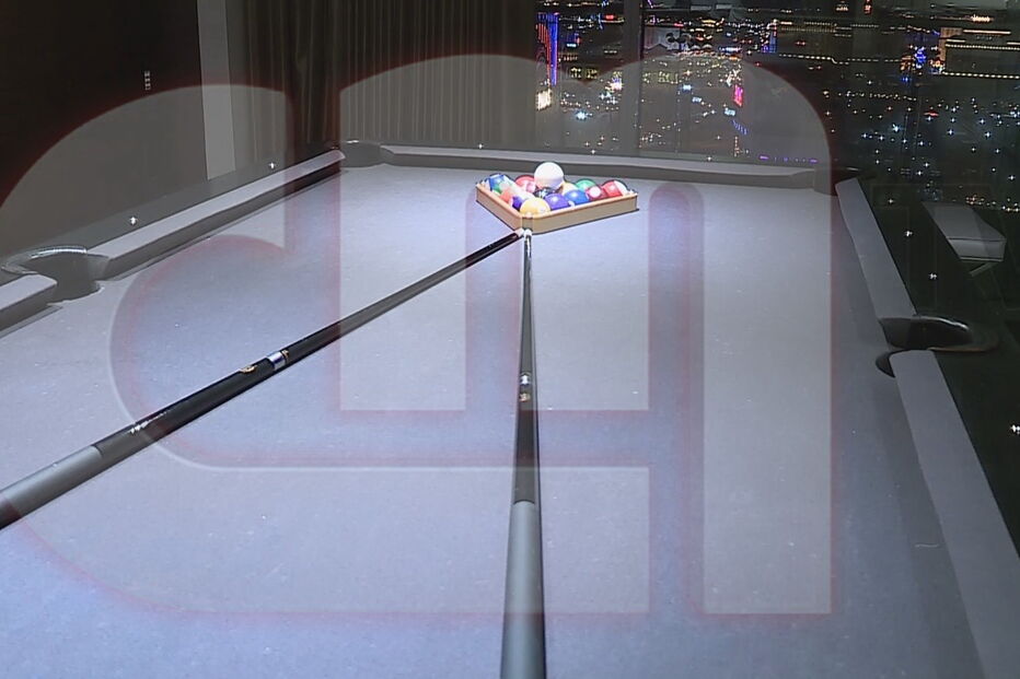  A suíte onde Ronaldo esteve com Kathryn Mayorga, em Las Vegas