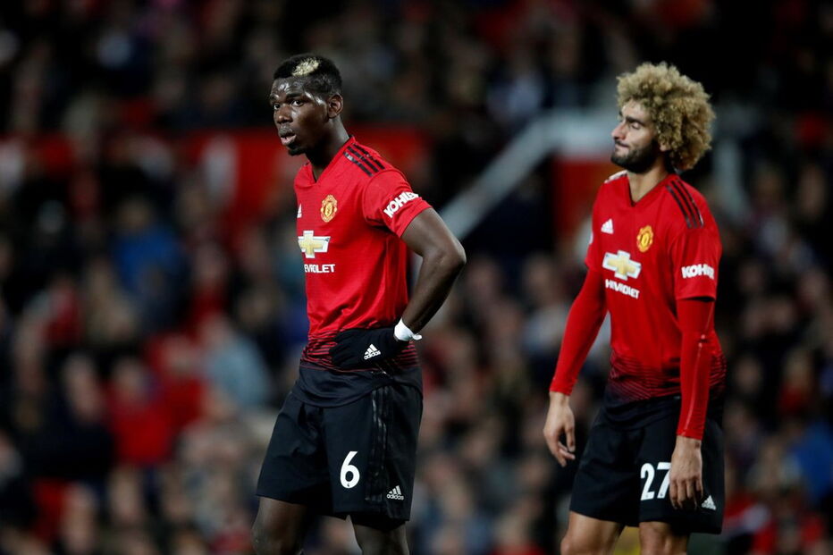 Jogadores do Manchester United festejam golo marcado ao Newcastle