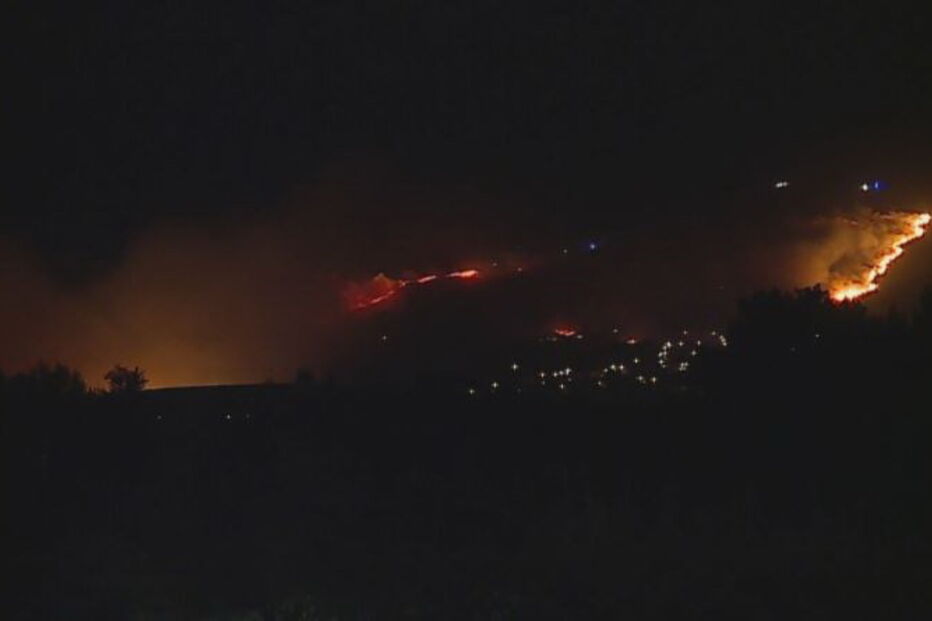 Fogo na Serra de Sintra