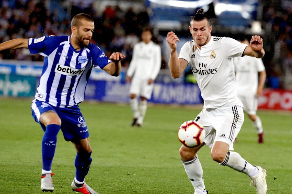 Real Madrid em jogo com o Alavés