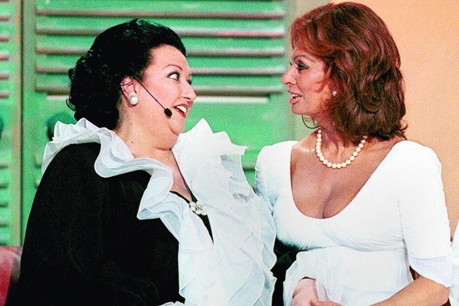 A diva da ópera Montserrat Caballé