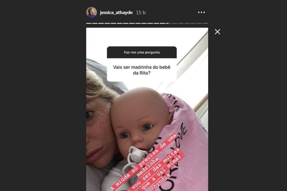 Jéssica Athayde revela sexo de bebé de Rita Pereira