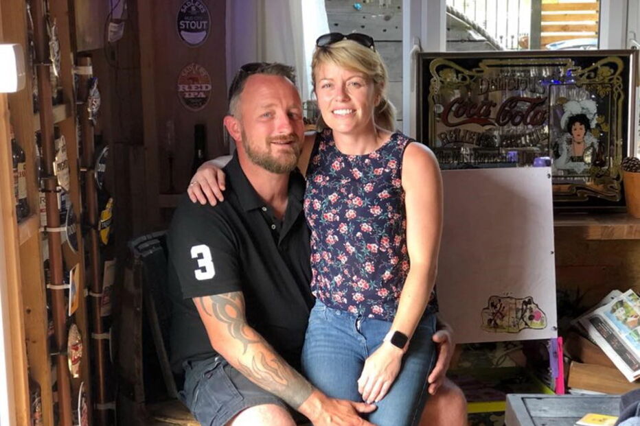 Dale Leeks e Kelly Greaves