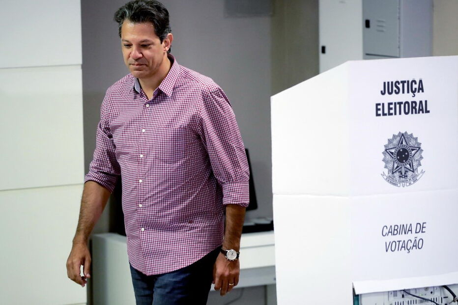 Haddad é um dos candidatos favoritos à vitória