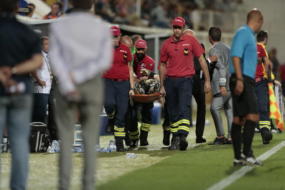 Salin sai lesionado no Portimonense - Sporting