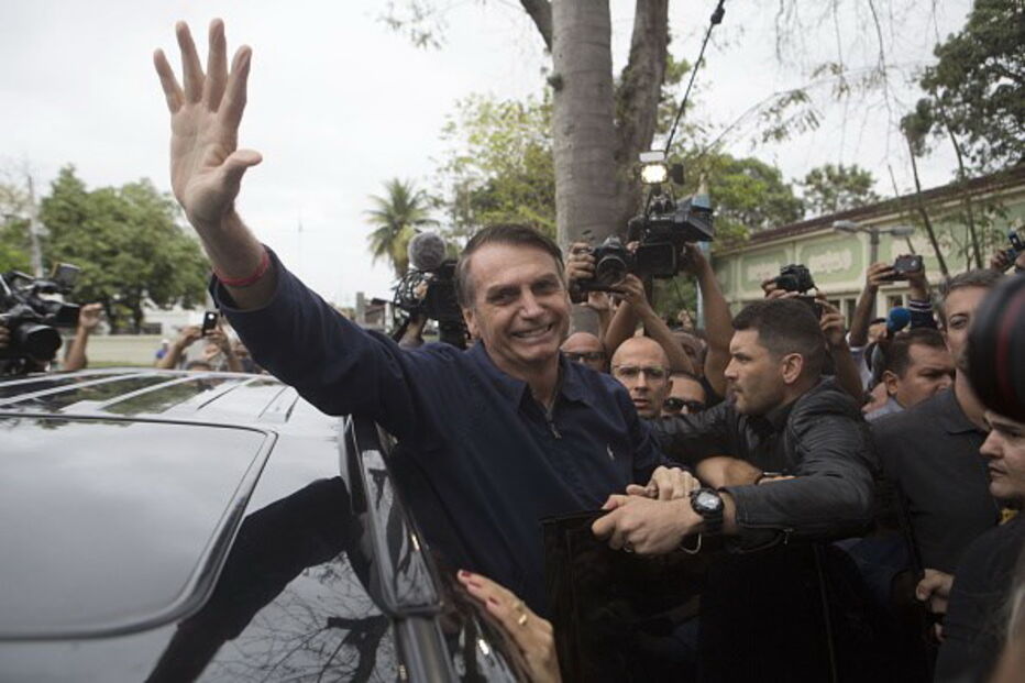 Jair Bolsonaro venceu a primeira volta das presidenciais