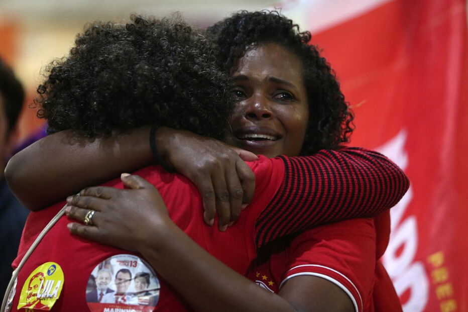 Apoiantes de Fernando Haddad