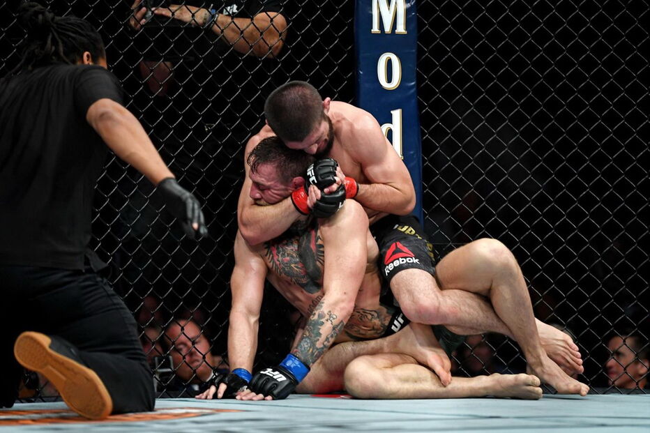 Nurmagomedov venceu O'Connor em combate