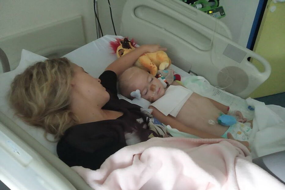 Augustine de 4 anos lutava contra um tumor raro no cérebro