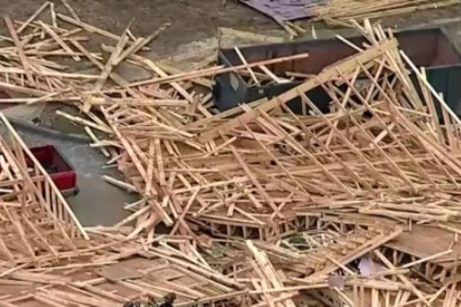 Um morto e cinco feridos após desabamento de prédio em construção em Dallas, EUA