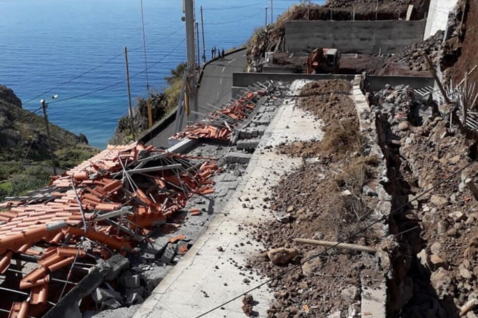 Derrocada na Madeira