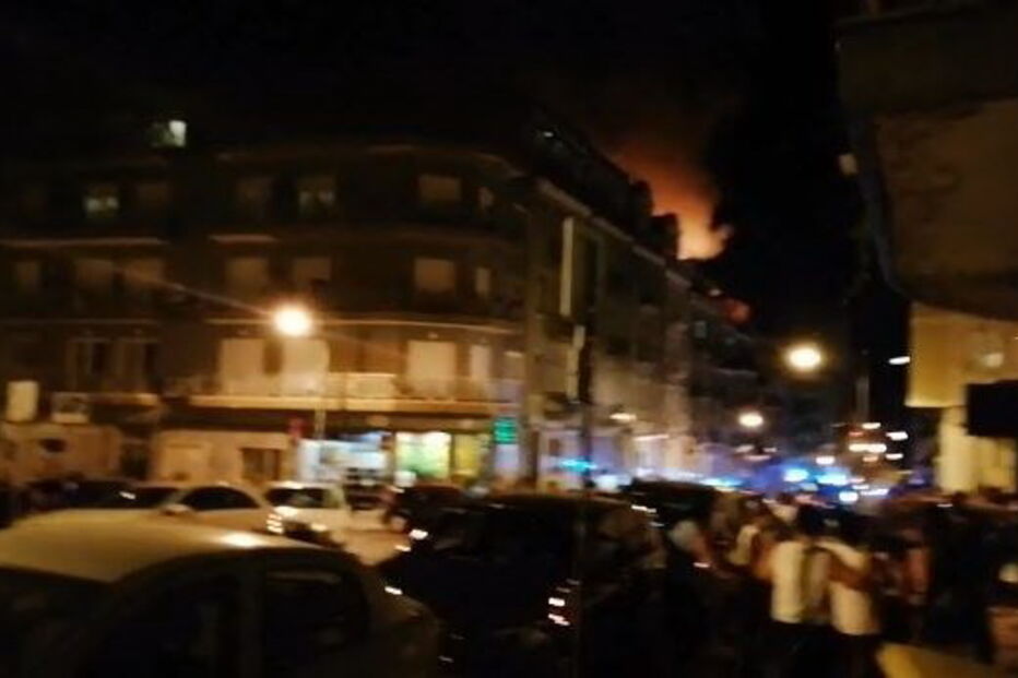 Incêndio na Estefânia, em Lisboa