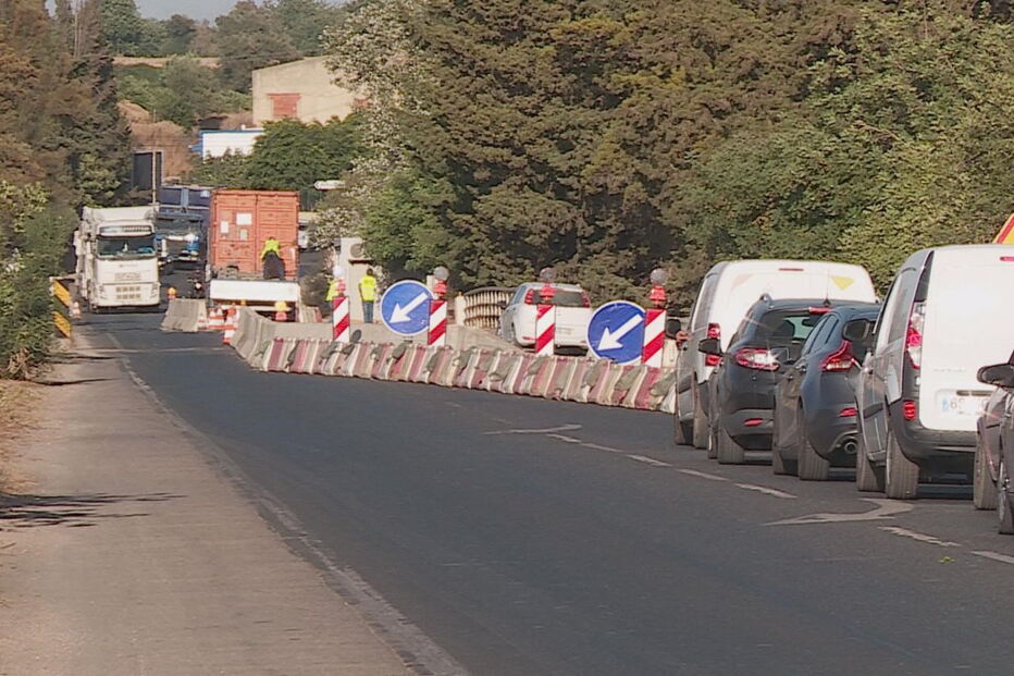 Obras já começaram e estão a provocar longas filas de trânsito