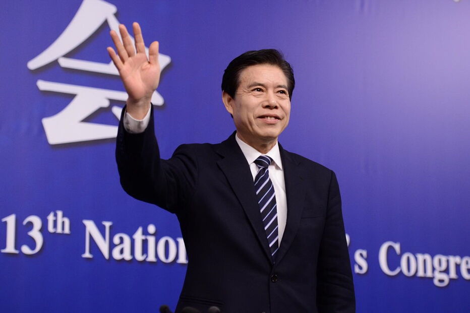 Ministro do Comércio chinês, Zhong Shan