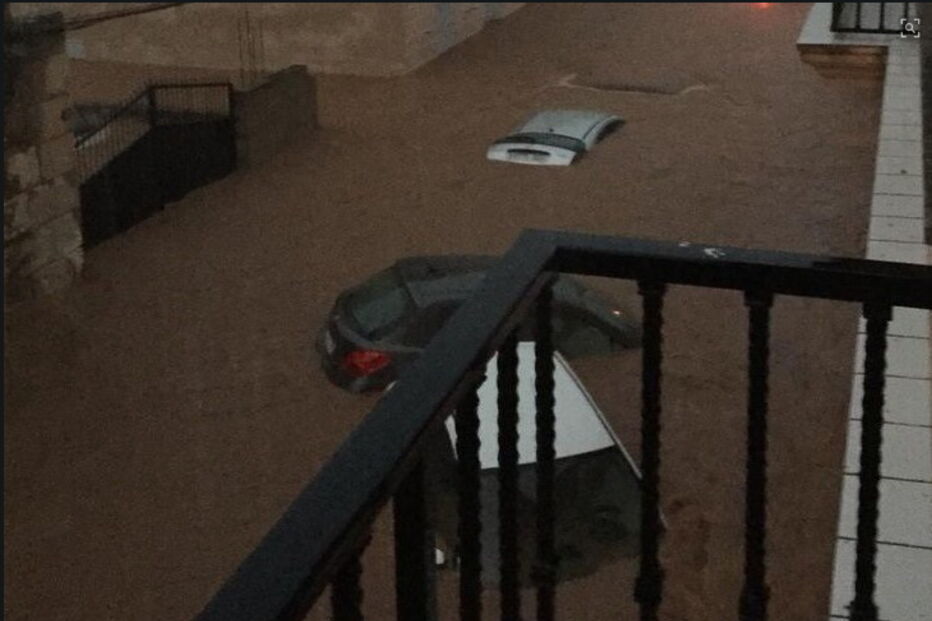Tempestade em Maiorca, Espanha