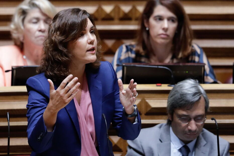 Assunção Cristas no Parlamento