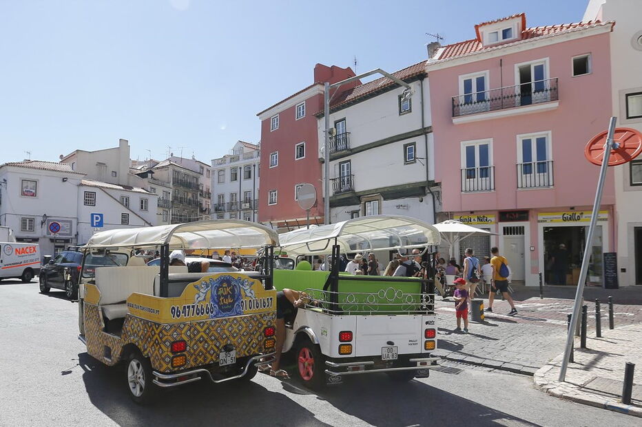 Tuk tuks em Lisboa