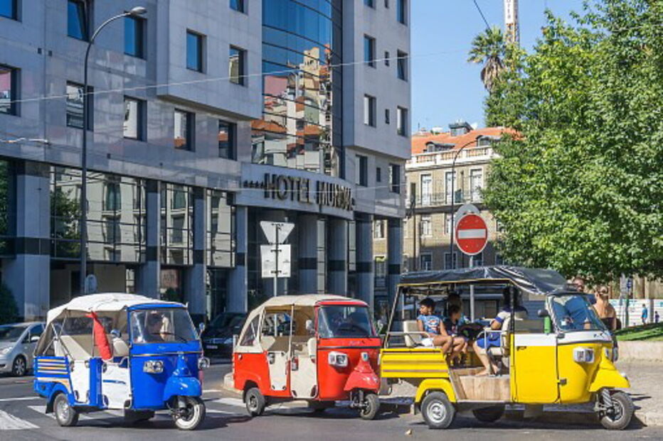 Tuk-tuks em Lisboa