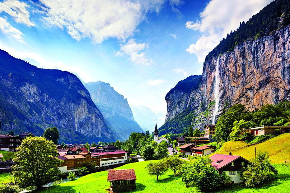 Escarpas rochosas e montanhas formam o cartão-postal mais procurado