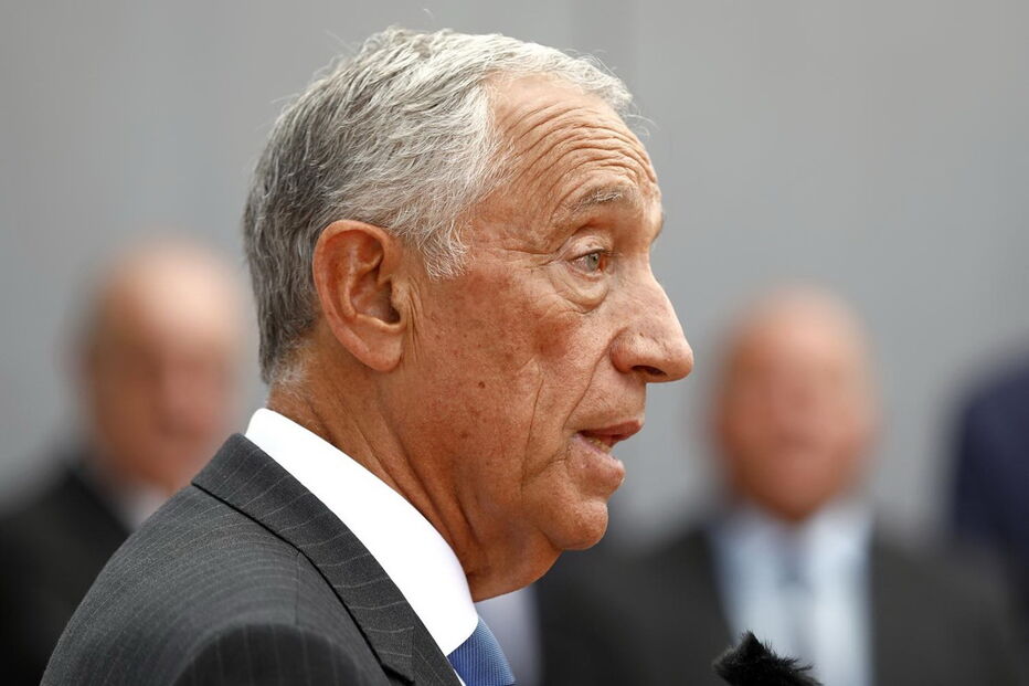 Marcelo Rebelo de Sousa em visita ao Centro de Saúde de Queluz